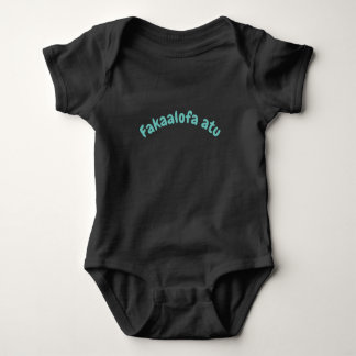 Fakaalofa atu (Niuean greeting) baby outfit Baby Bodysuit