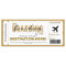 Fake Airplane Ticket Surprise Boarding Pass Card