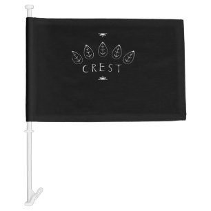 (Fake Band) Cottagecore Classic Car Flag
