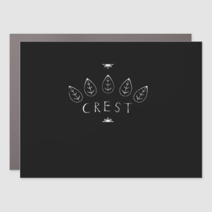 (Fake Band) Cottagecore Classic Car Magnet