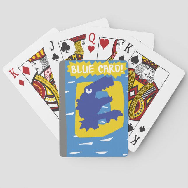 (Fake) Blue Card! Poker Cards (Back)