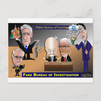 Fake Bureau of Investigation Postcard