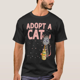 Fake Cat Opossum for Possum and Raccoon 7 T-Shirt