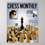 Fake Chess Magazine Cover - Poster at Zazzle