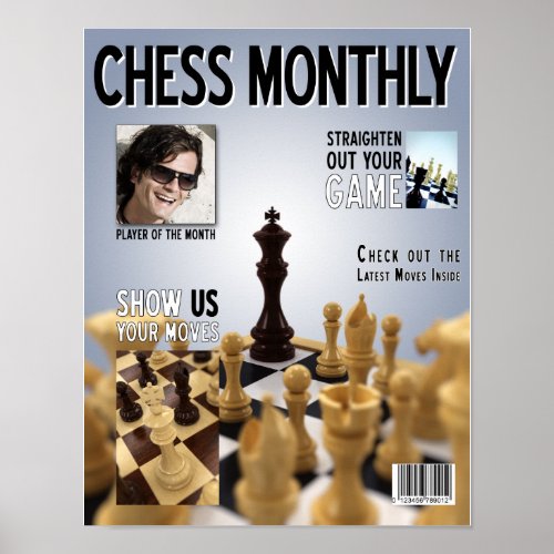 Fake Chess Magazine cover _ Poster