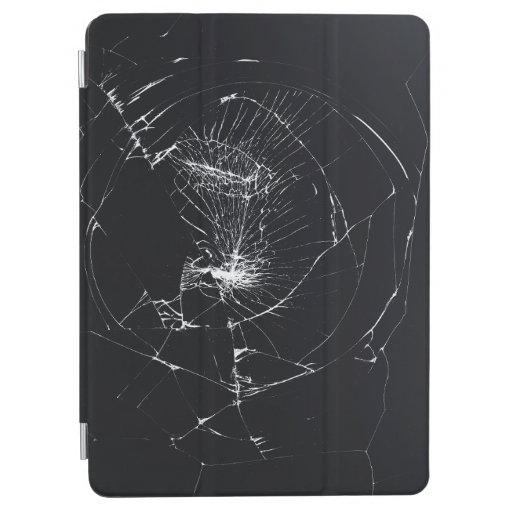Fake Cracked Broken Design – Funny Theft Deterrent iPad Air Cover