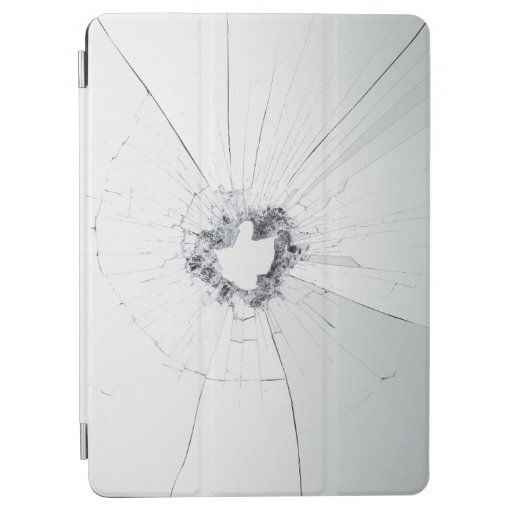 Fake Cracked Broken Design – Funny Theft Deterrent iPad Air Cover