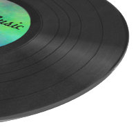 Fake Custom Vinyl Record Cutting Board