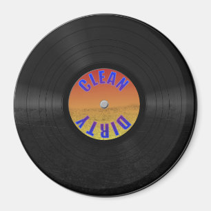 Fake Custom Vinyl Record Magnet