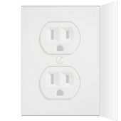 Fake Electrical Outlet Cards (Inside (Left))