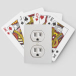 Fake Electrical Outlet Poker Cards