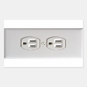 Fake Electrical Outlet Sticker Prank April Fools