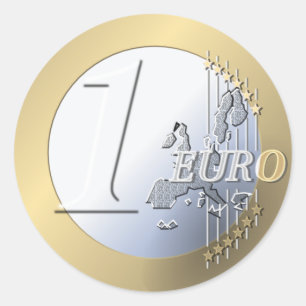 Fake Euro stickers