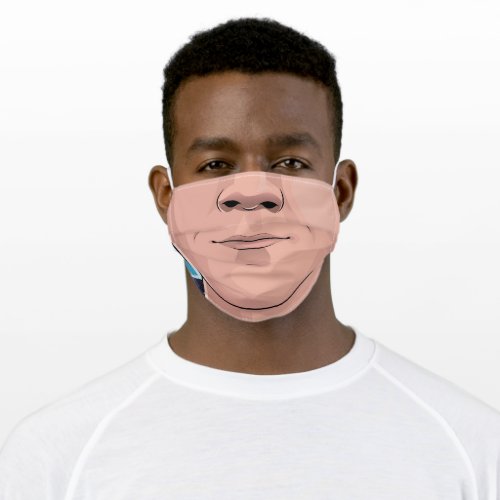 FAKE FACE FOR MEN COMMON GUY ADULT CLOTH FACE MASK