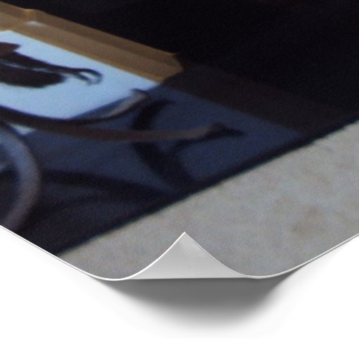 Fake fireplace poster Zazzle