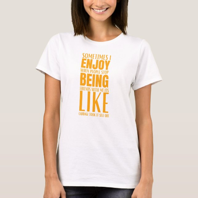 fake friends funny T-Shirt (Front)