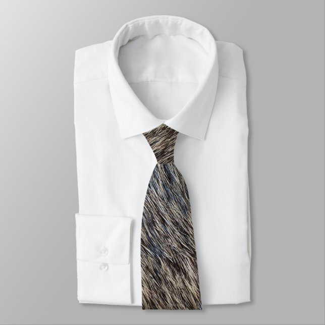 Fake fur neck tie (Tied)