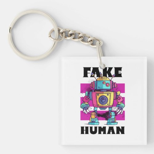 Fake Human Keychain