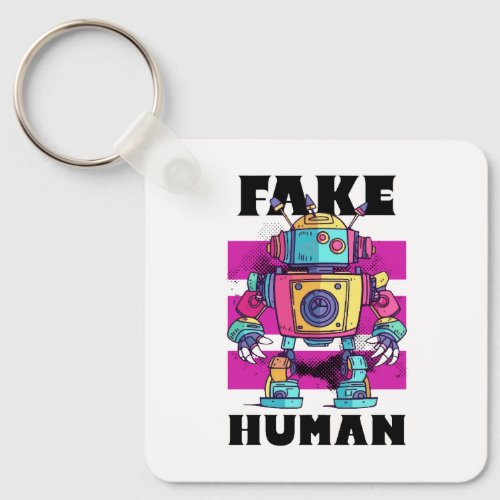 Fake Human Keychain