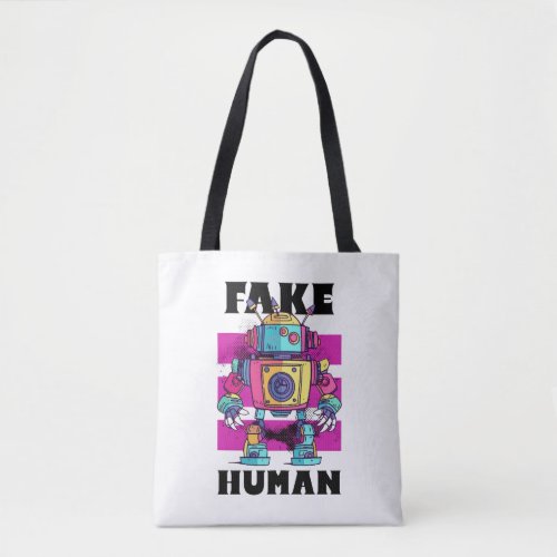 Fake Human Tote Bag