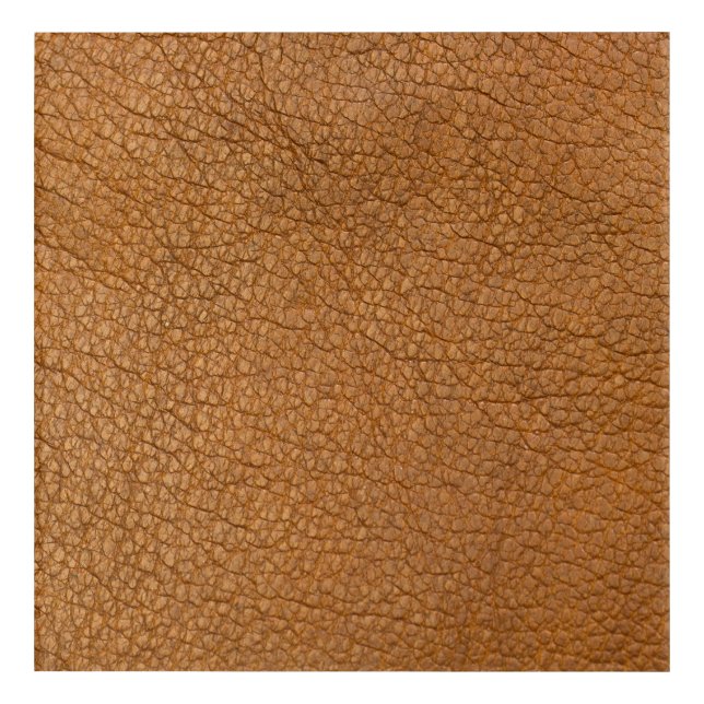 fake leather look acrylic print (Front)