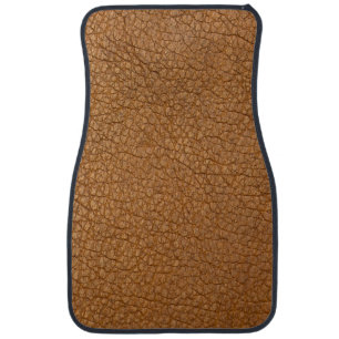 fake leather look car floor mat