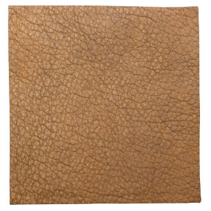 fake leather look cloth napkin