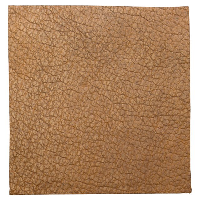 fake leather look cloth napkin (Front)