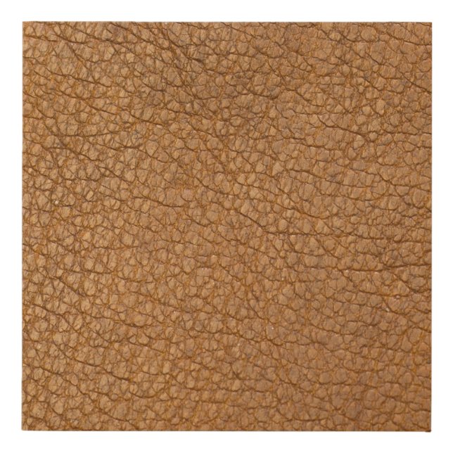 fake leather look faux canvas print (Front)