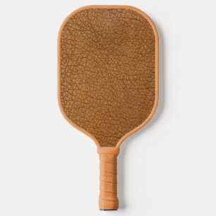 fake leather look pickleball paddle