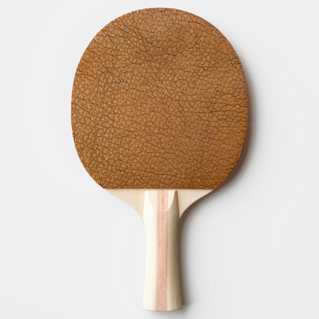 fake leather look ping pong paddle (Front)