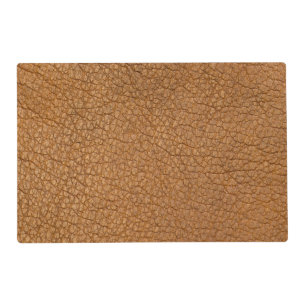 fake leather look placemat