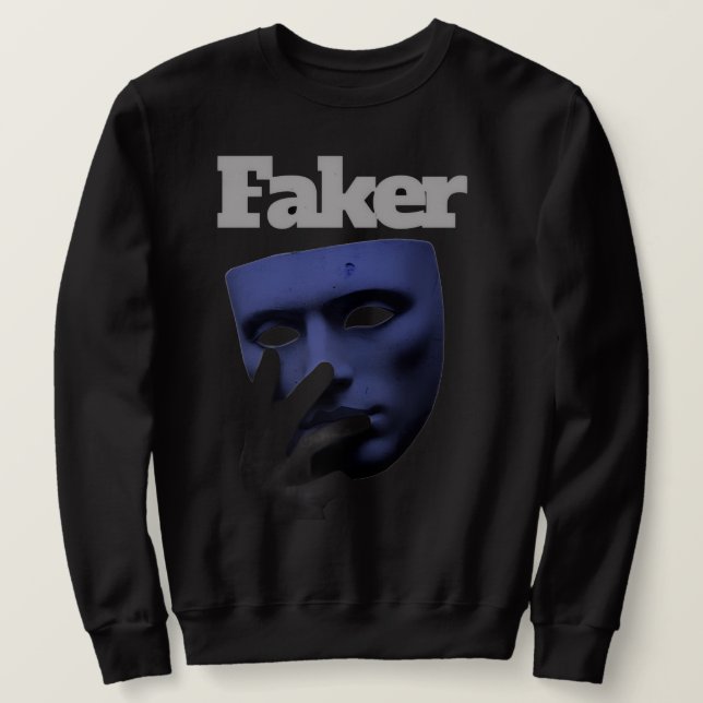fake mask sweatshirt (Design Front)