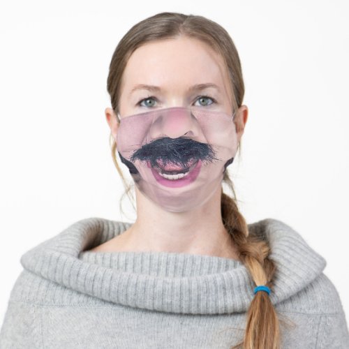 Fake Mustache  Face Mask