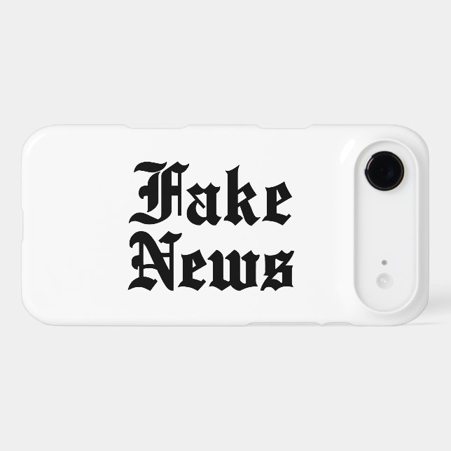Fake News Case-Mate iPhone Case (Back (Horizontal))