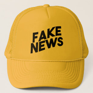 Fake News fashionable Post Truth Trucker Hat