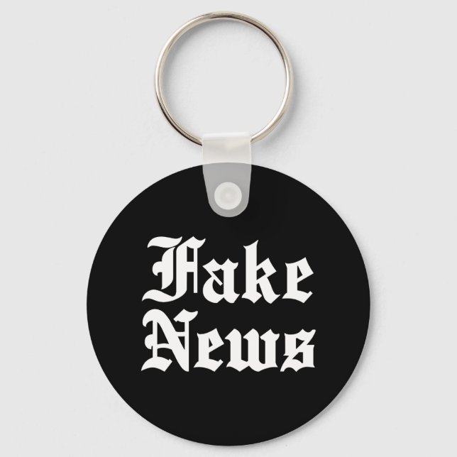 Fake News Keychain (Front)