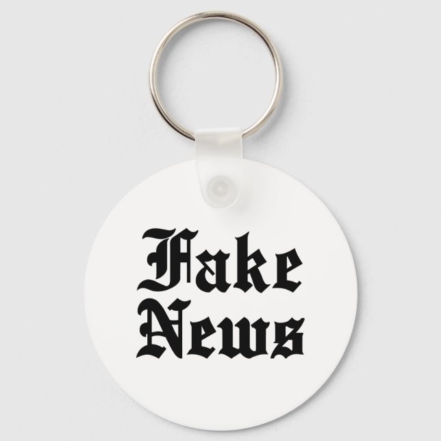 Fake News Keychain (Front)