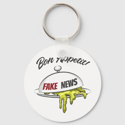 Fake News Keychain