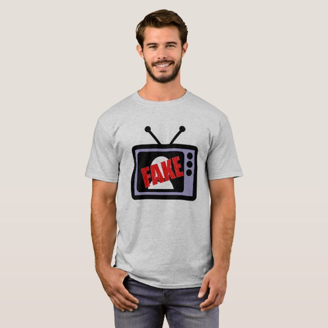 Fake News - Mainstream Media T-Shirt (Front Full)