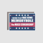 Fake News Memoryhole The Mass Censorship Car Magnet