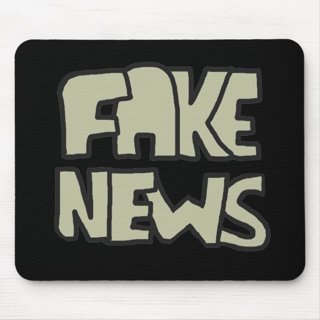 Fake News Mouse Pad (Front)