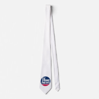 Fake News Neck Tie