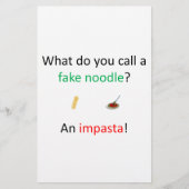 Fake Noodle Joke (Front)