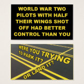 Fake Parking Ticket Funny Violation (Front & Back)