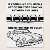 Fake Parking Ticket Funny Violation (Front & Back)