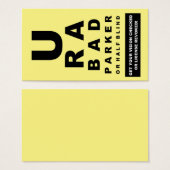 Fake Parking Ticket Funny Violation (Front & Back)
