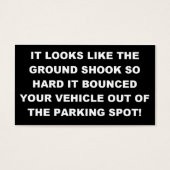 Fake Parking Ticket Funny Violation (Front)