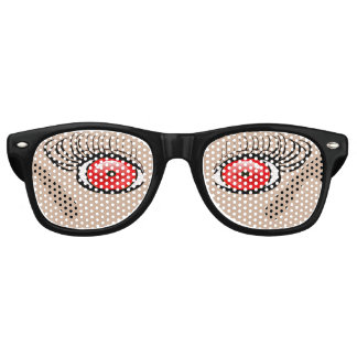 Fake Red Animal Eyes Sunglasses