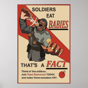 Fake Russian WW1 propaganda poster